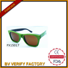 2015 a mano colores madera gafas de sol (FX150017)